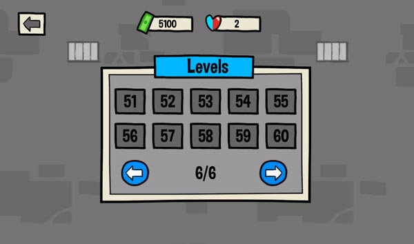 Có 60 cấp độ để người chơi chinh phục