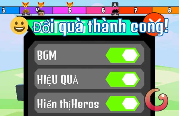 Đổi quà thành công