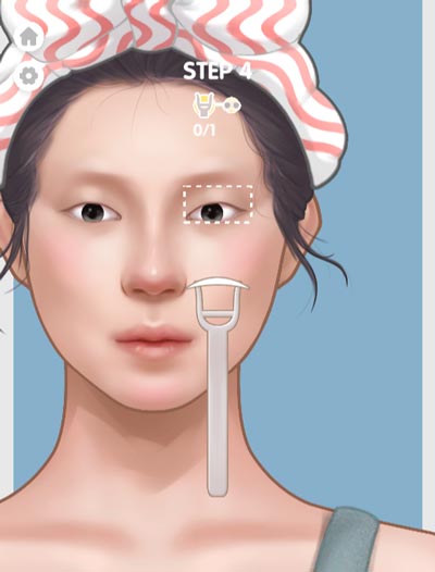 Tỉa lông mày, lông mi mắt