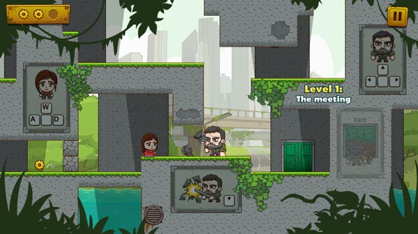 Sử dụng sức mạnh của nhân vật nam