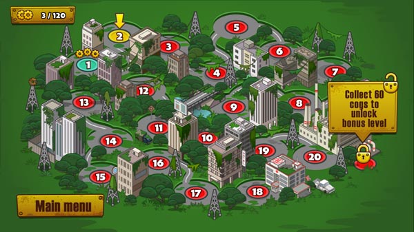 Có 20 cấp độ khác nhau để người chơi trải nghiệm