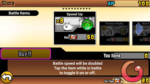 Mua kĩ năng trong Store