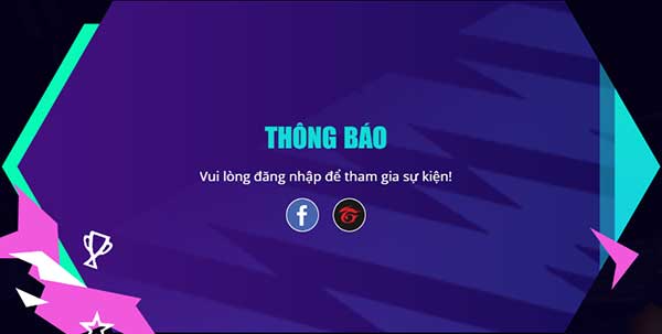 Đăng nhập tài khoản Liên Quân