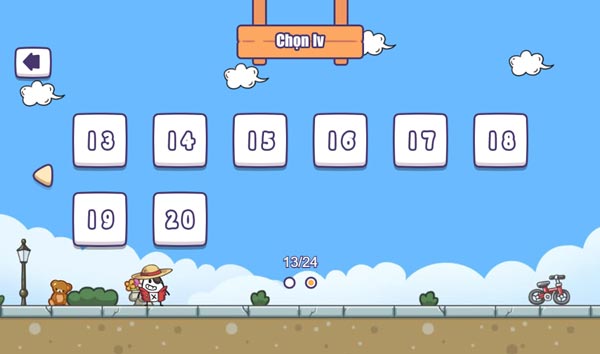 Rất nhiều level cấp độ đang chờ đợi người chơi khám phá