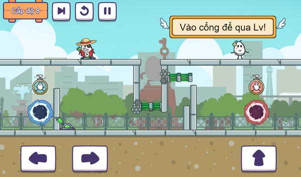 Nhiều level sẽ có thêm cơ quan, cạm bẫy để tăng độ khó