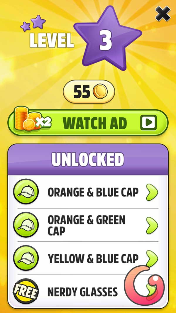 Mở khóa món đồ mới