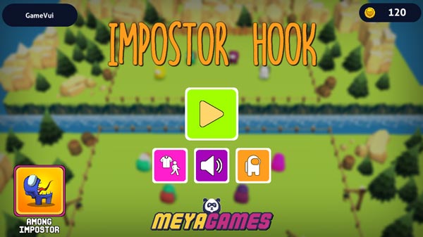 Chơi game Among Us kéo móc - Impostor Hook