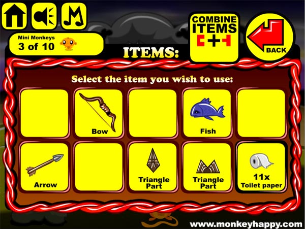 Thu thập những mảnh vật phẩm nhỏ