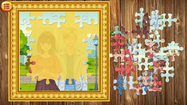 Ưu tiên xếp những mảnh ở ngoài rìa trước