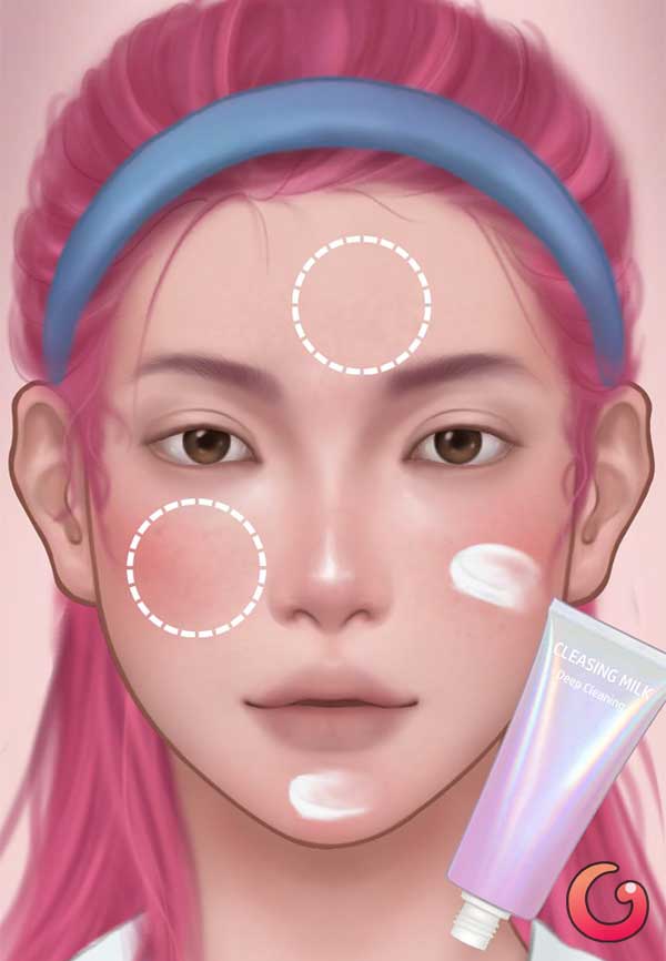 Bôi kem dưỡng da