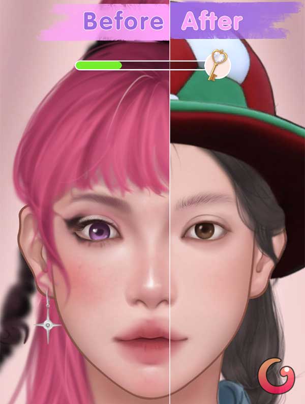 So sánh kết quả trước và sau khi chăm sóc sắc đẹp