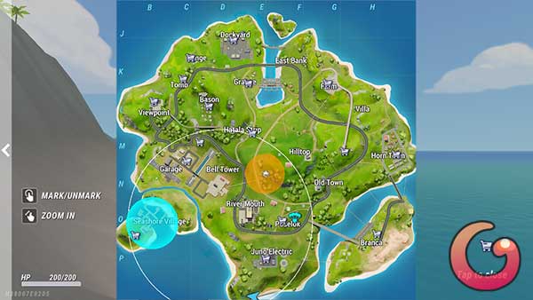 Bản đồ chế độ Battle Royale