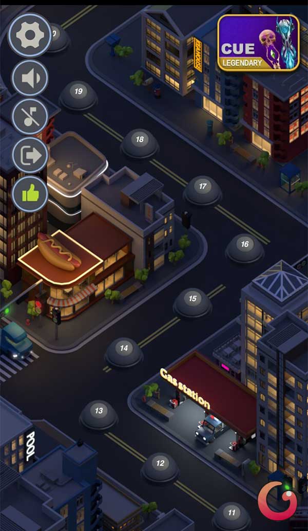 Trò chơi có 20 cấp độ