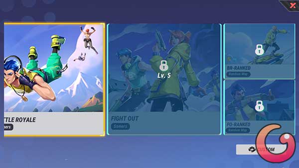 Các chế độ chơi của Sigma Battle Royale