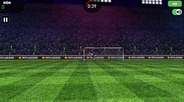 Hãy sút về phía khung thành