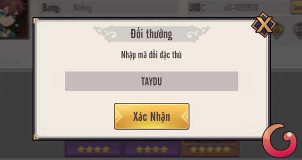 Nhập code
