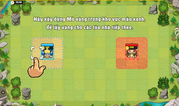 Ưu tiên ban đầu luôn là xây mỏ vàng