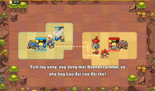 Đối với những đối thủ khó nhằn, hãy sử dụng thêm các quân lính đa dạng