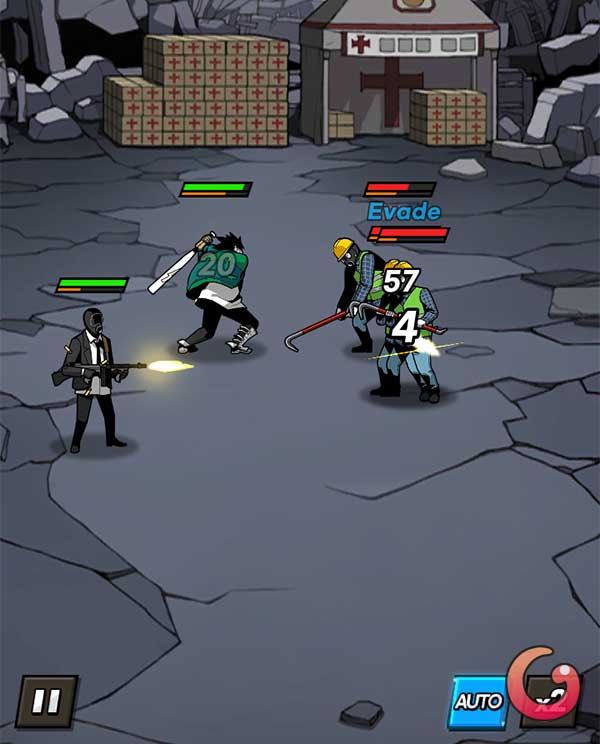 Nhân vật tự đánh