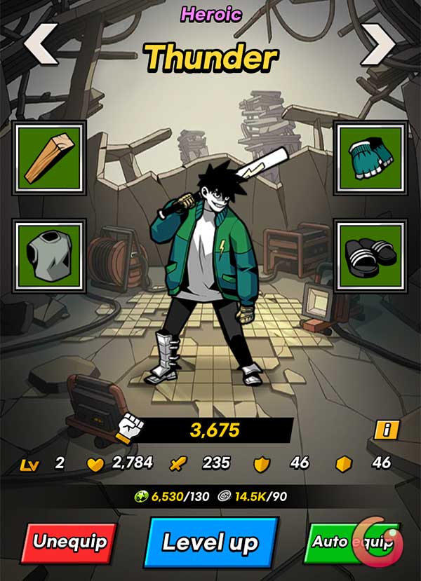 Nâng cấp chiến binh