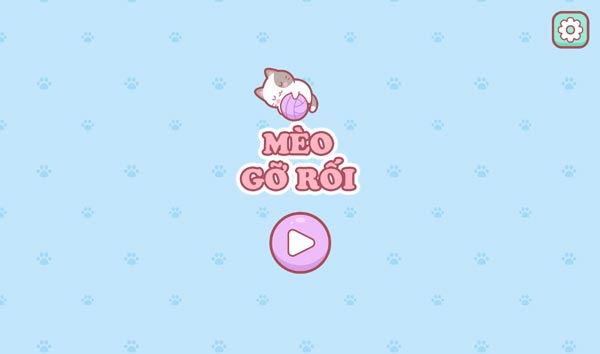 Chơi game Mèo gỡ rối - GameVui
