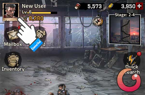 Chạm vào ảnh đại diện