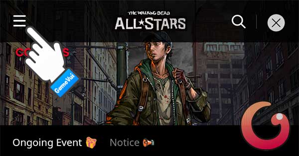 Chạm biểu tượng 3 dấu gạch