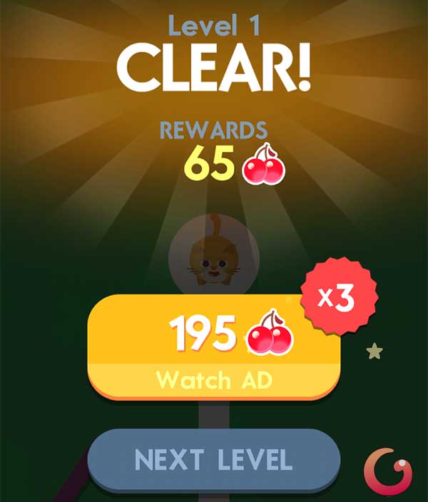 Hoàn thành cấp độ