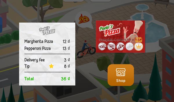 Nhận tiền thanh toán và boa từ khách hàng