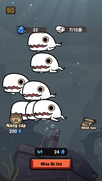 Chế độ MiniGame nuôi Côn Bằng