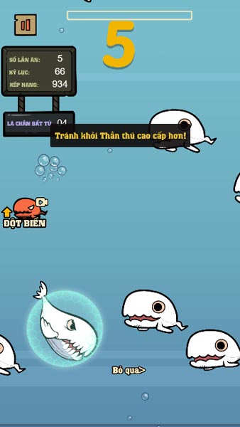 Giúp Côn Bằng nuốt chửng các dị thú khác nhỏ hơn