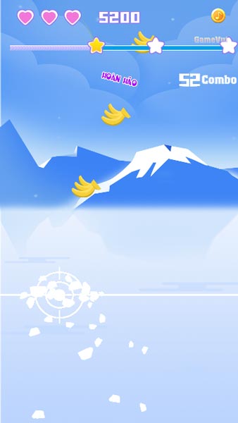 Thu thập đủ 3 ngôi sao mỗi cấp độ