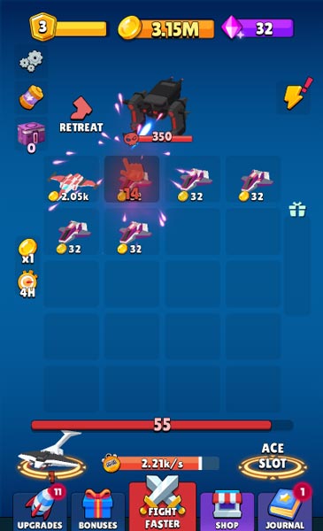 Chiến đấu với trùm Boss