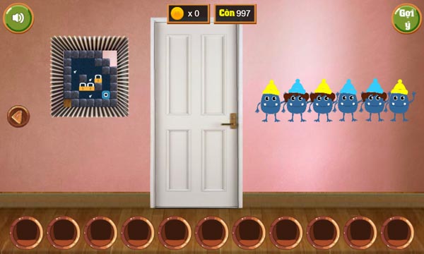 Số lượng các món đồ trang trí cũng có thể là gợi ý