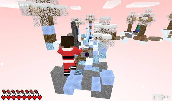 Nhảy Parkour qua các khoảng trống