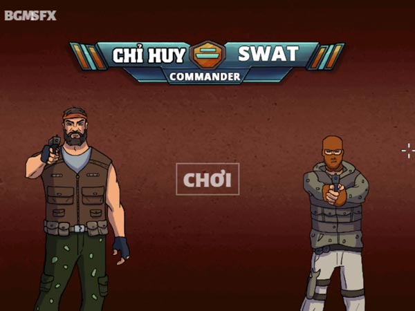 Chơi game Chỉ huy Swat - GameVui