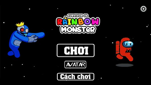 Chơi game Thoát khỏi quái vật Rainbow - gameVui
