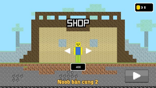Các mẫu Skin nhân vật trong Shop cửa hàng