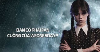 Bạn có phải fan cuồng của Wednesday?