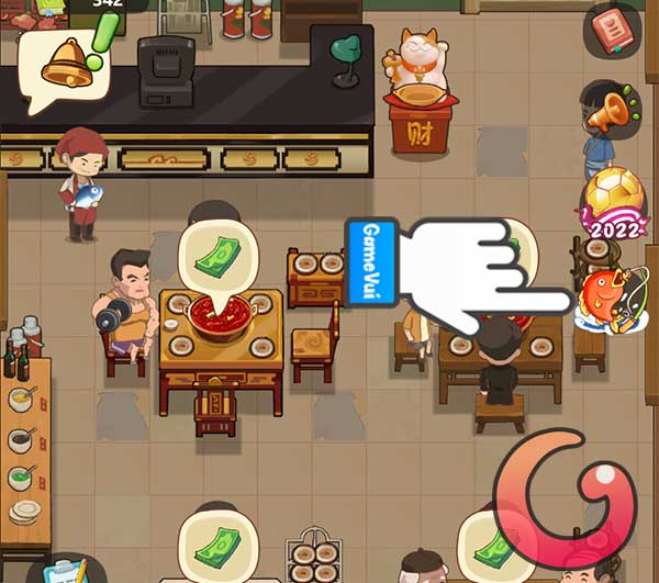 Chạm biểu tượng cá vàng