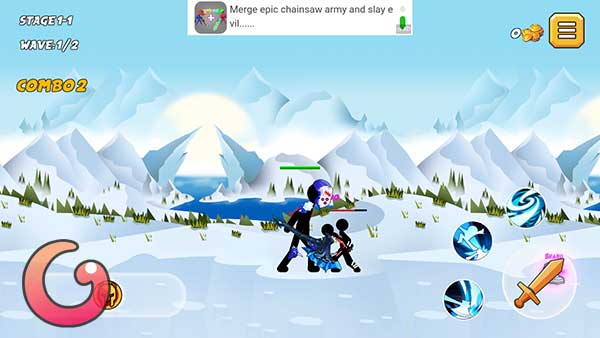 Dùng phím ảo điều khiển