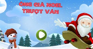 Ông già Noel trượt ván