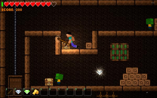 Tìm kiếm các hòm kho báu để thu thập vật phẩm