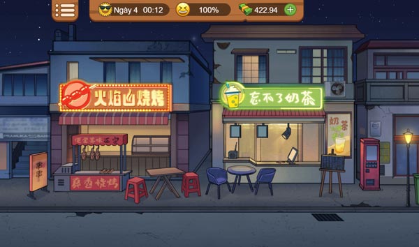 Chơi game Phố ẩm thực - GameVui