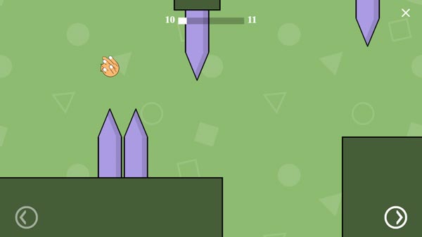 Điều khiển chú mèo di chuyển cẩn thận, khéo léo