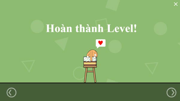 Hoàn thành cấp độ