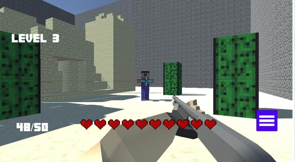 Đừng để lũ thây ma tiếp cận quá gần nhân vật