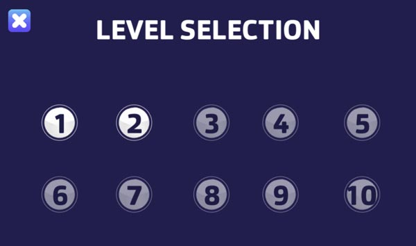 Có 10 level cấp độ để người chơi thử sức