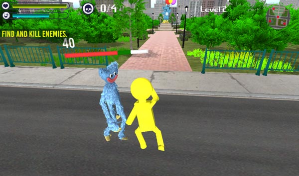 Tấn công Huggy Wuggy