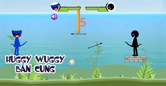 Huggy Wuggy bắn cung
